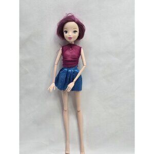 Winx Club Doll Believix Tecna Fairy Jakks Pacific- Flawed Left Hand- No Wings